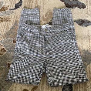 Hollister Ultra High-Rise plaid stretchy pants
